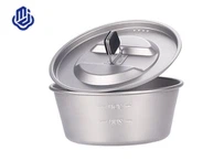 Bol Sierra en titane avec couvercle