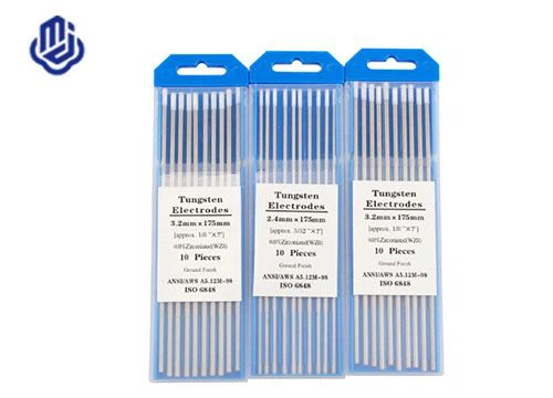 Électrode de tungstène de zirconium